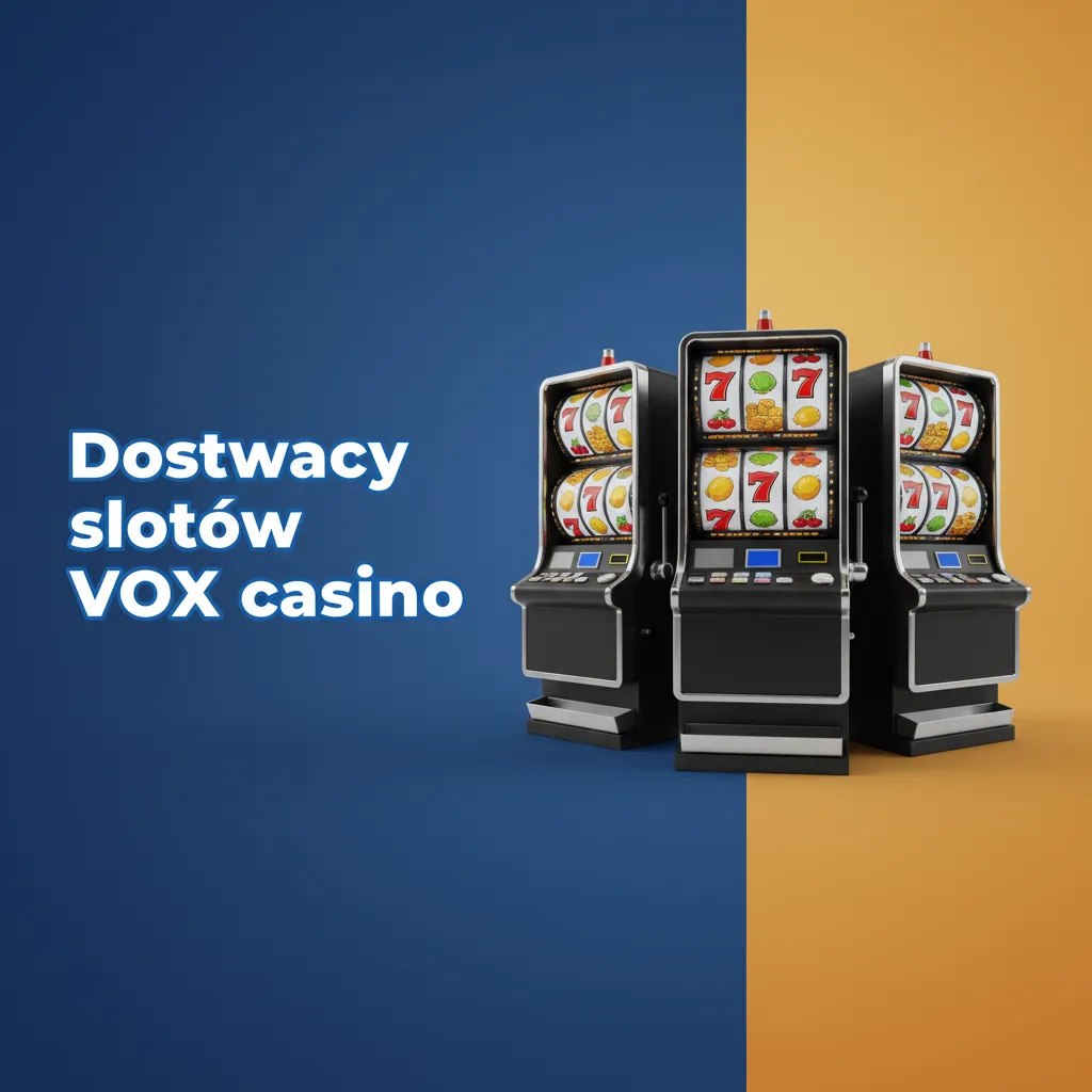 Lista dostawców slotów VOX casino: 65 dostawców; m.in. Pragmatic Play, Play’n GO, NetEnt, Microgaming.