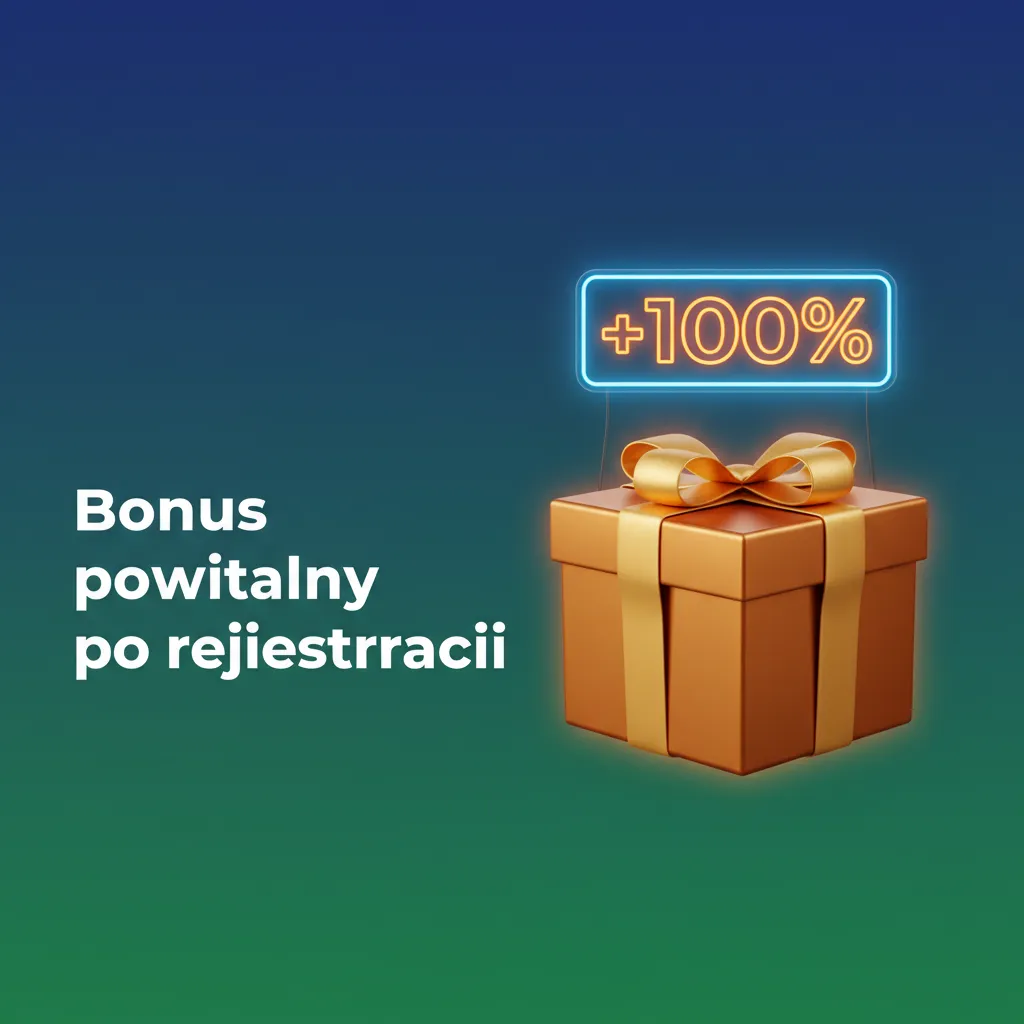 Bonus powitalny po rejestracji: kasyno do 10 000 PLN + 600 spinów lub zakłady; min. depozyt 50 PLN; szczegóły w regulaminie