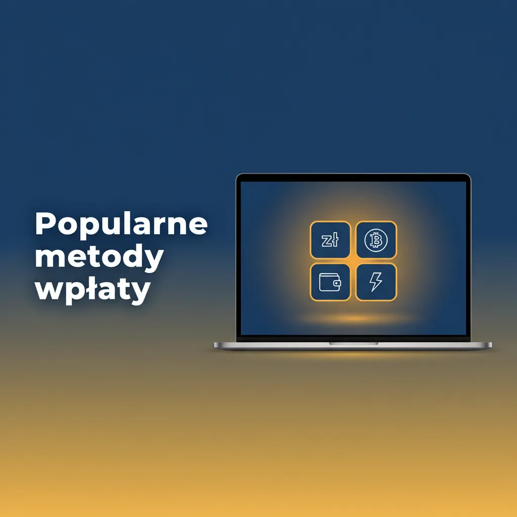 Ikony popularnych metod wpłaty: BLIK, Visa, Mastercard, Skrill, Neteller, Paysafecard, Binance Pay, BTC, ETH, TRX.